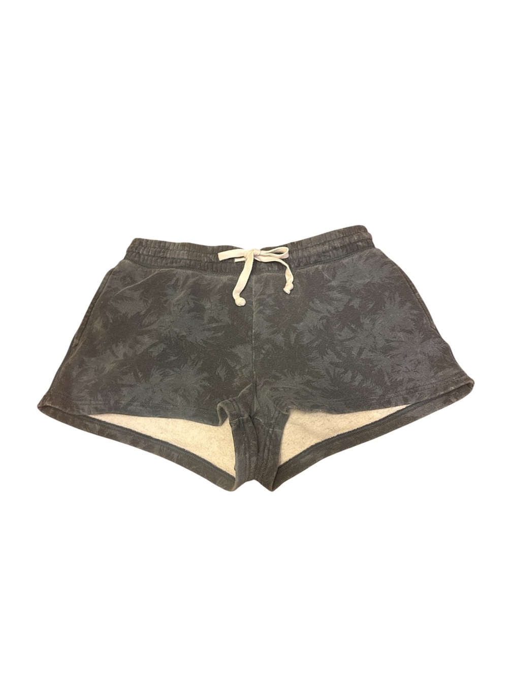 American Eagle Outfitters Blur Leaf-Print Athletic Shorts
